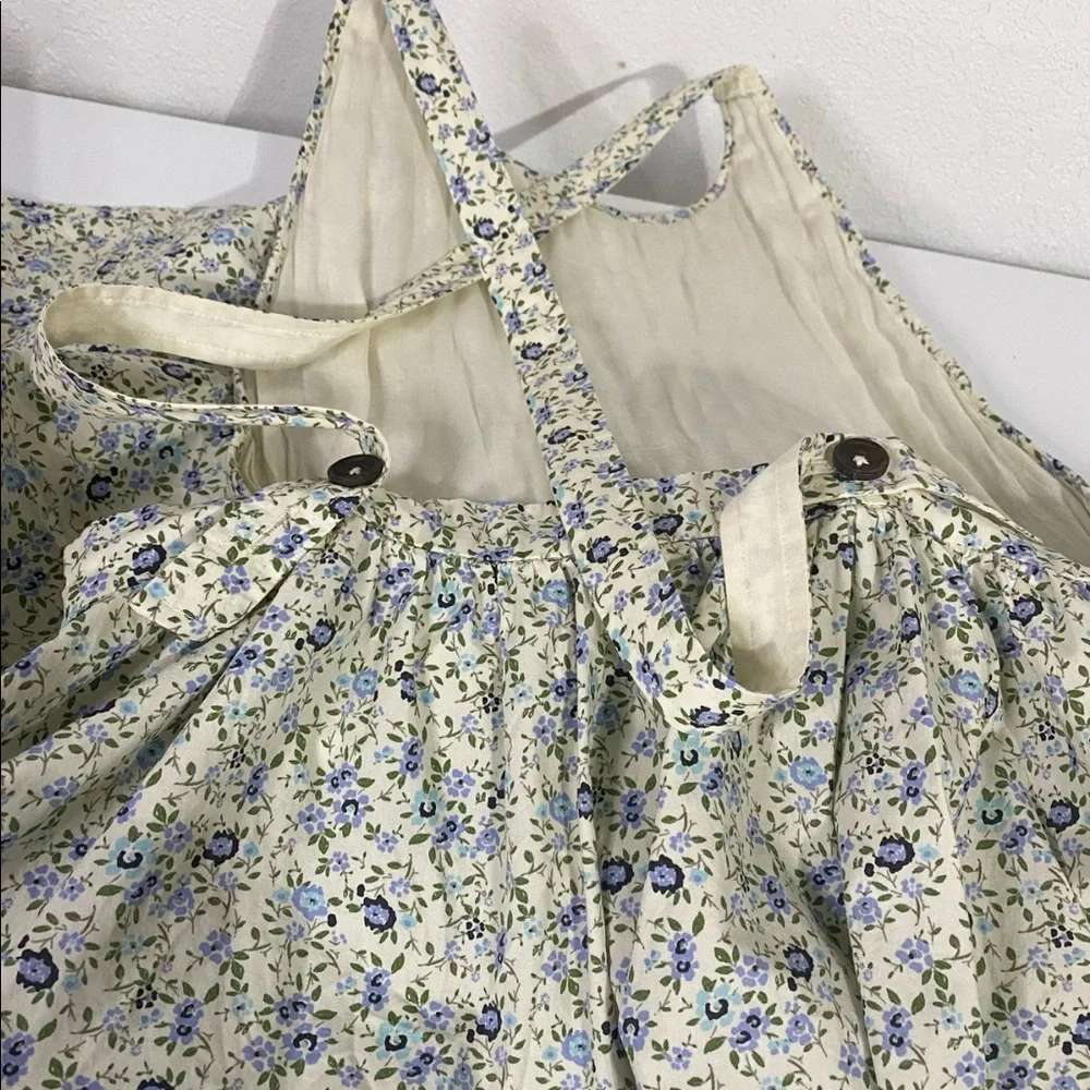 SOLD - Free People Petunia Smocked Floral Mini Dress - Picture 6 of 9